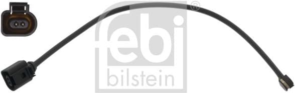 Warning Contact, brake pad wear 48916