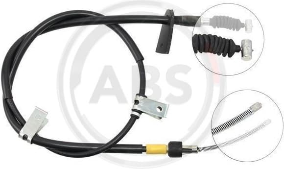 Cable Pull, parking brake K18848