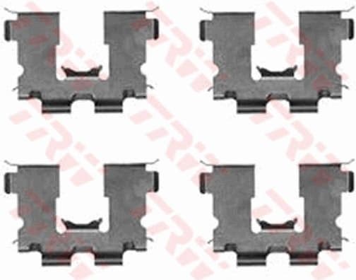 Accessory Kit, disc brake pad PFK321