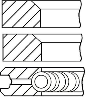 Piston Ring Set 08-170700-10