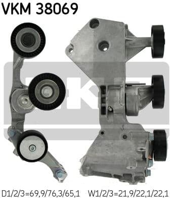 Tensioner belt VKM38069