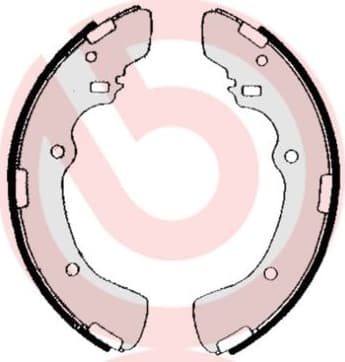 Brake Shoe Set ESSENTIAL LINE S54511