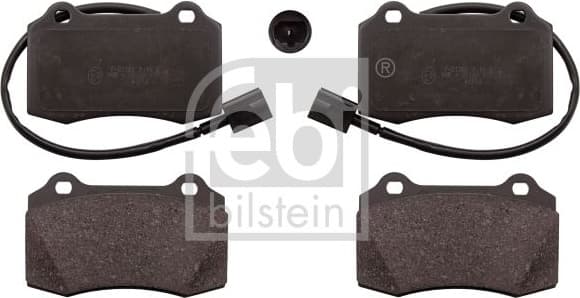 Brake Pad Set, disc brake 116010
