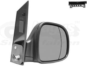 Exterior Mirror * HAGUS * 3080808 - image 2