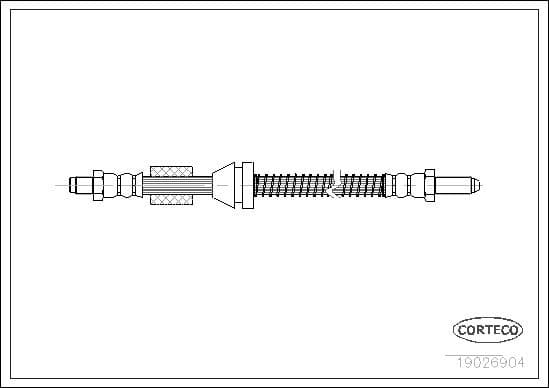 Brake Hose 19026904