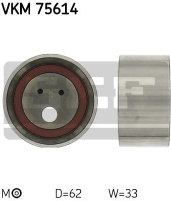 Tensioner Pulley, timing belt VKM 75614