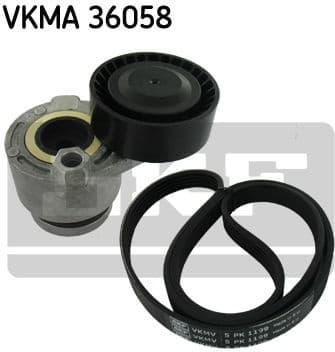 V-ribbed Belt Set VKMA 36058