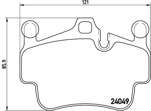 Brake Pad Set, disc brake PRIME LINE P65014