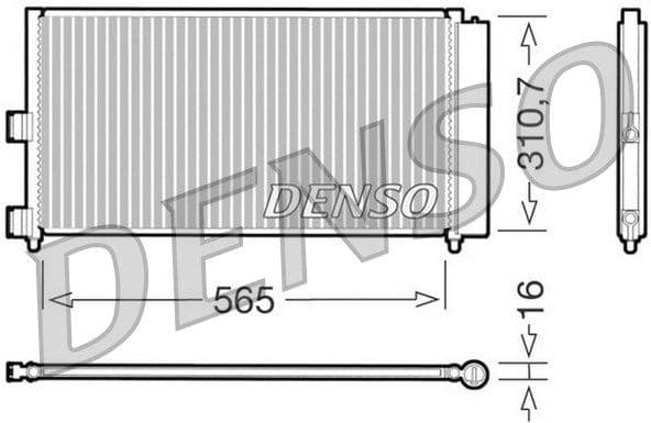 Condenser, air conditioning DCN09070