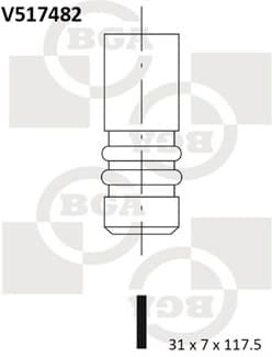 Valve exhaust V517482