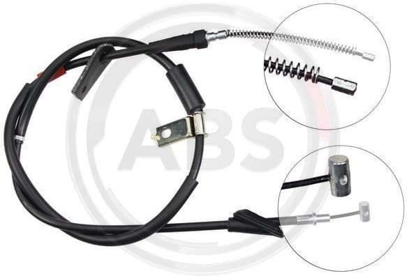 Cable Pull, parking brake K18817