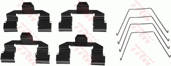 Accessory Kit, disc brake pad PFK471