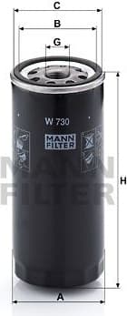 Oil Filter W730