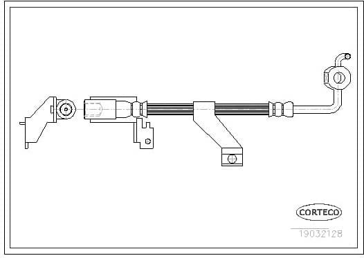 Brake Hose 19032128 - image 2