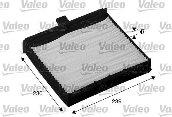 Filter, cabin air VALEO ESSENTIAL 698736