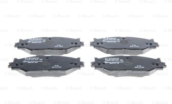 Brake Pad Set, disc brake 0986494316 - image 6