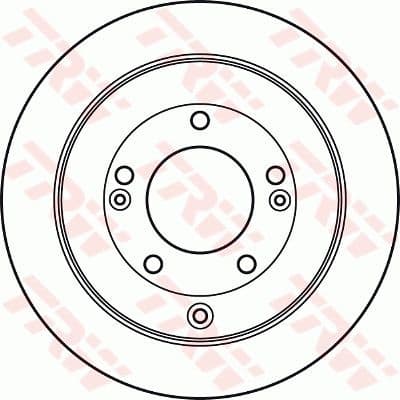 Brake Disc DF4937 - image 2