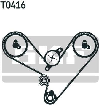 Timing Belt Kit VKMA 95003 - image 2