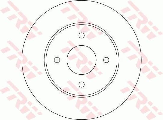 Brake Disc DF4240 - image 2