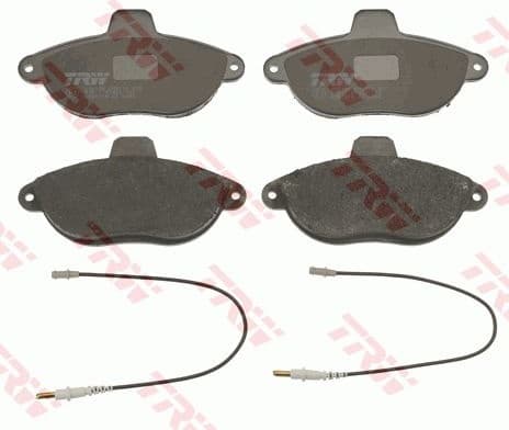 Brake Pad Set, disc brake COTEC GDB1216 - image 2