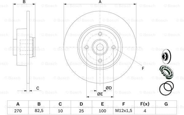 Brake Disc 0986479274 - image 5