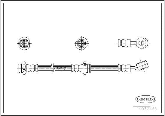 Brake Hose 19032466 - image 2