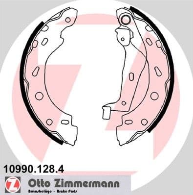 Brake Shoe Set 10990.128.4