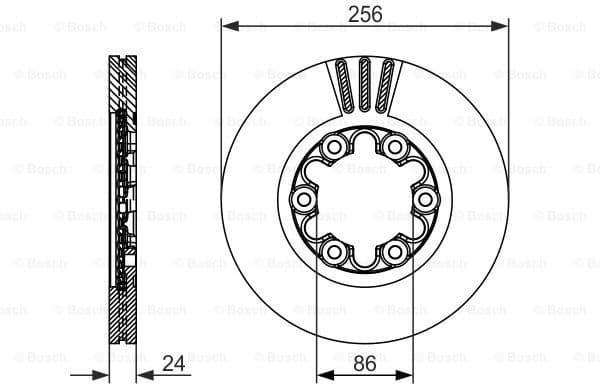 Brake Disc 0986479712 - image 2