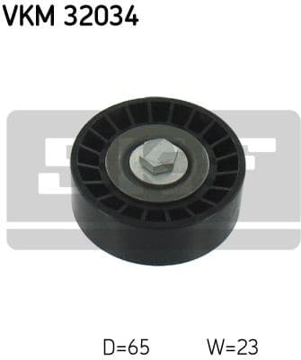 Deflection/Guide Pulley, V-ribbed belt VKM 32034