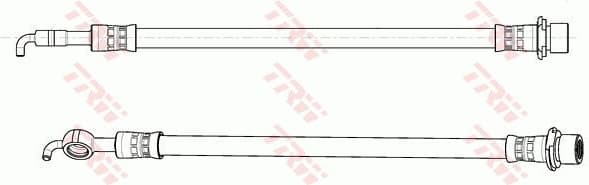 Brake Hose PHD1129 - image 2