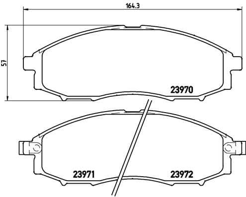 Brake Pad Set, disc brake PRIME LINE P56049