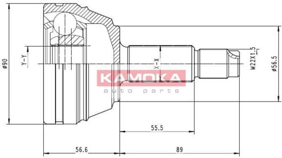 Joint Kit, drive shaft 6710