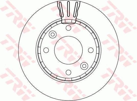 Brake Disc DF4171 - image 2