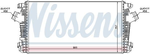 Charge Air Cooler ** FIRST FIT ** 96557