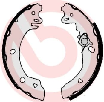 Brake Shoe Set ESSENTIAL LINE S24517