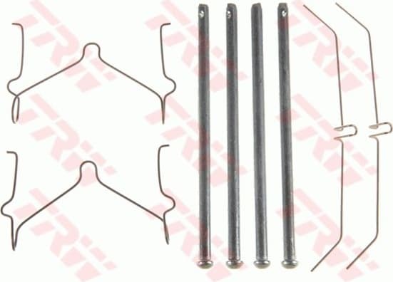 Accessory Kit, disc brake pad PFK549