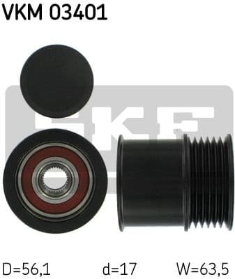 Freewheel clutch alternator VKM03401