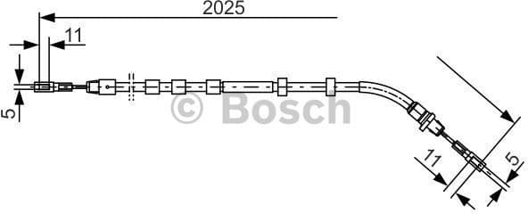 Cable Pull, parking brake 1987477903