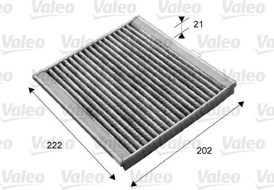 Filter, cabin air VALEO PROTECT 715676