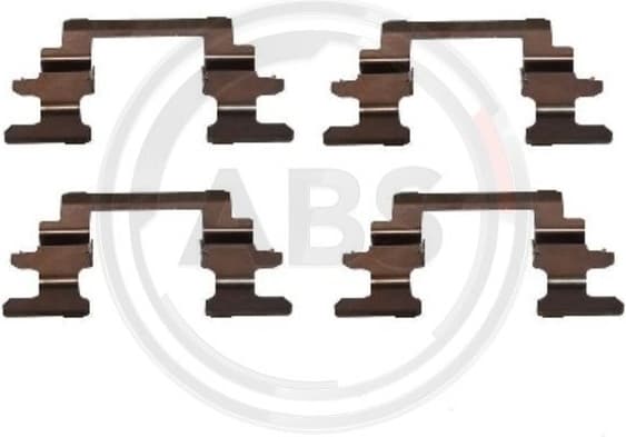 Accessory Kit, disc brake pad 1236Q