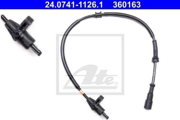Sensor, wheel speed 24.0741-1126.1