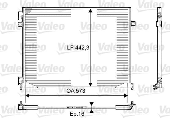 Condenser, air conditioning 814172