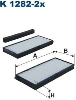 Filter, cabin air K1282-2X