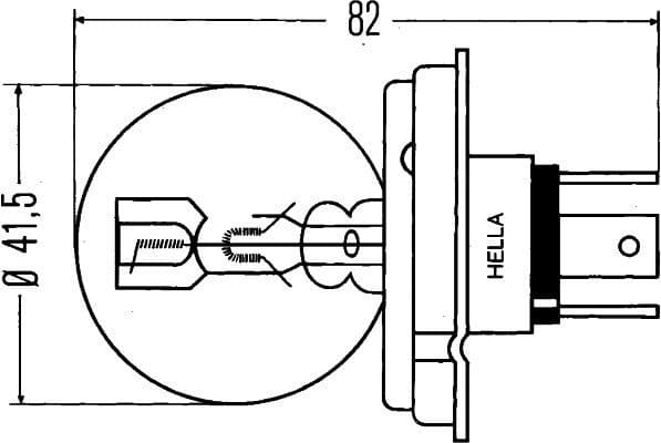 Bulb STANDARD 8GD 002 088-071 - image 2