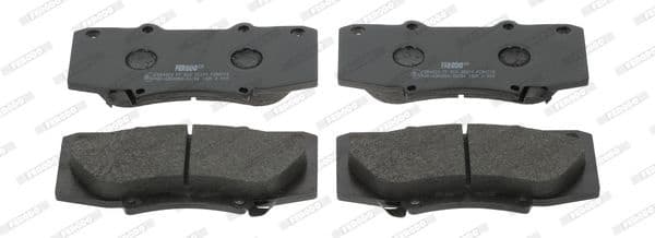 Brake pads front, Top Quality FDB4715