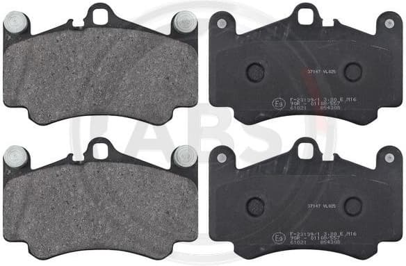 Brake Pad Set, disc brake 37147