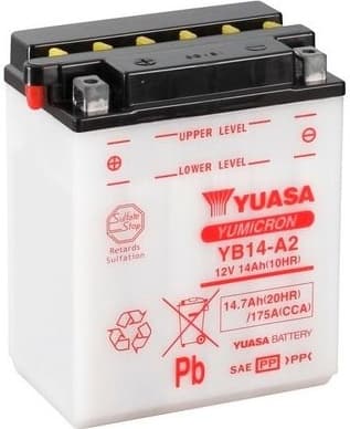 Starter Battery YuMicron YB14-A2