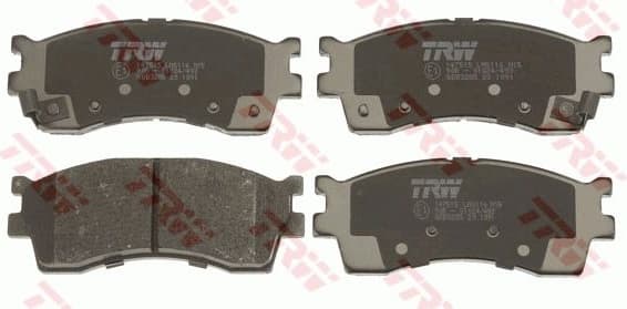 Brake Pad Set, disc brake COTEC GDB3285 - image 2