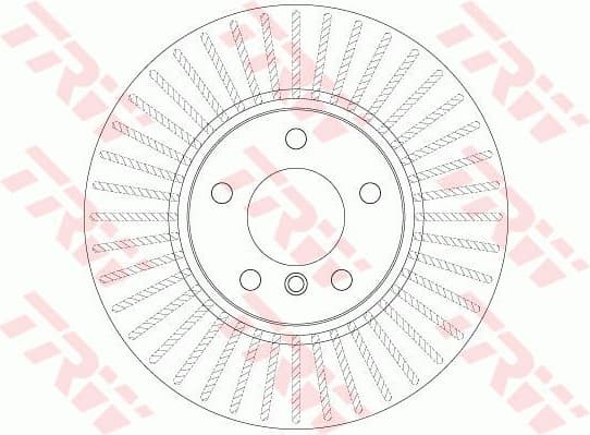 Brake disc, 1pcs FRONT, Top Quality DF6220S - image 2