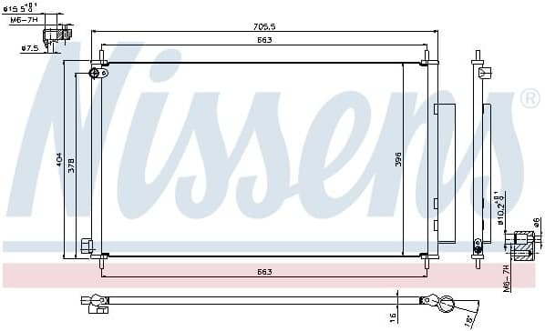 Condenser, air conditioning 940354
